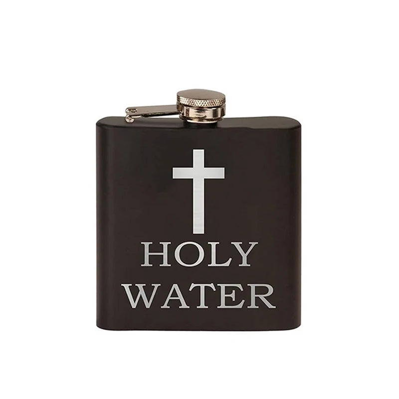 Holy Water Stainless Steel Hip Flask
