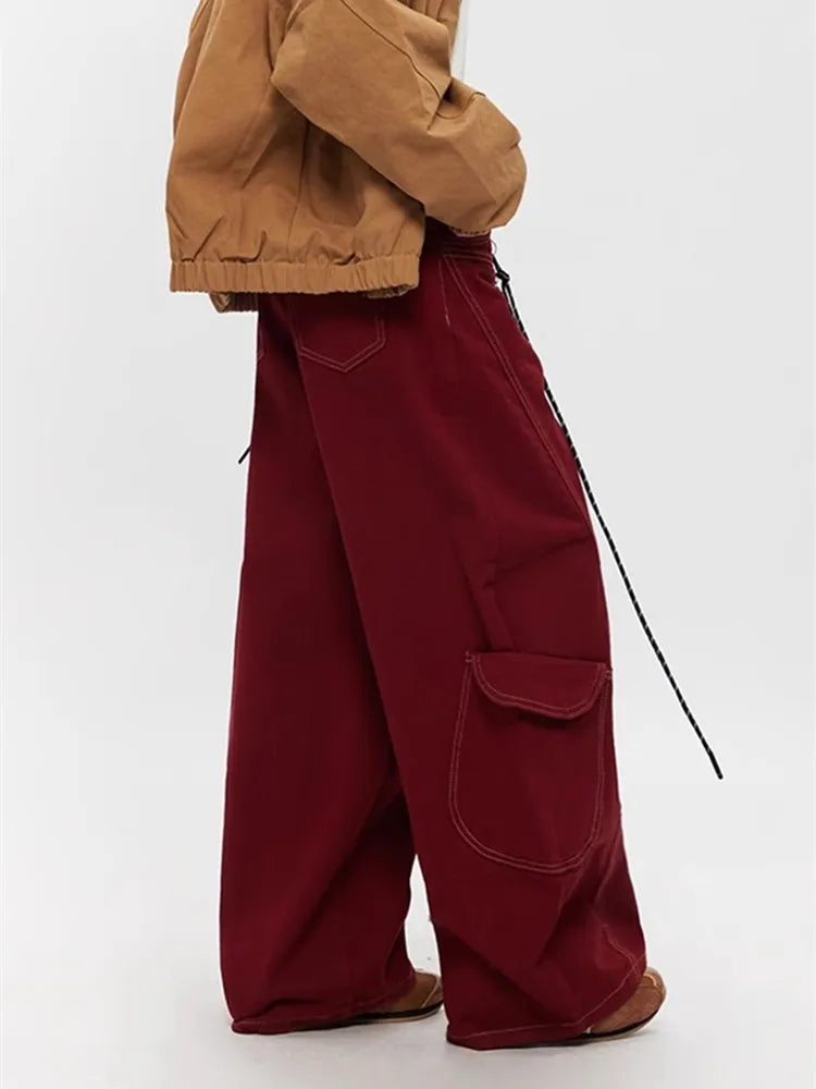 Japanese Structued Baggy Cargo Pants