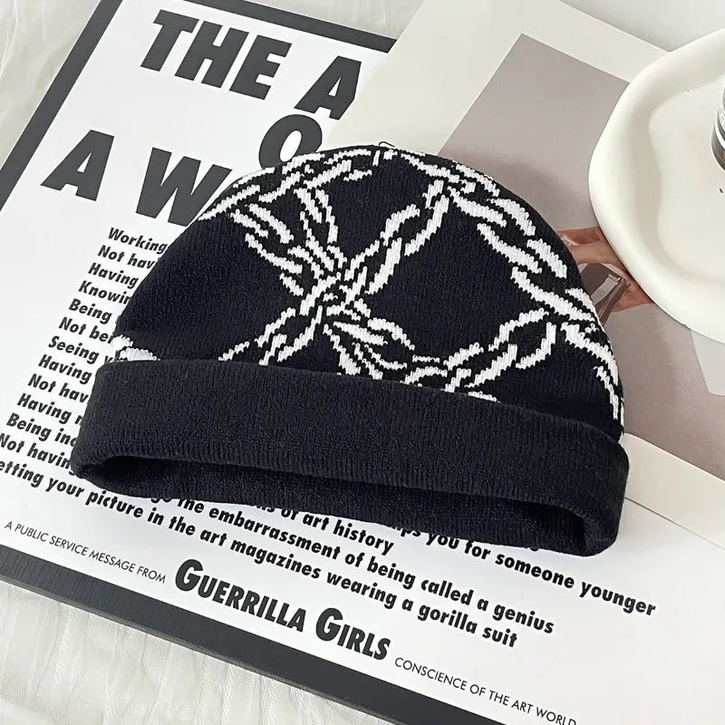 Chain Knitted Beanie