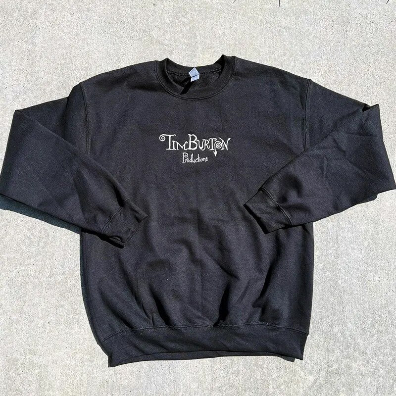 Tim Burton Productions Embroidered Sweatshirt