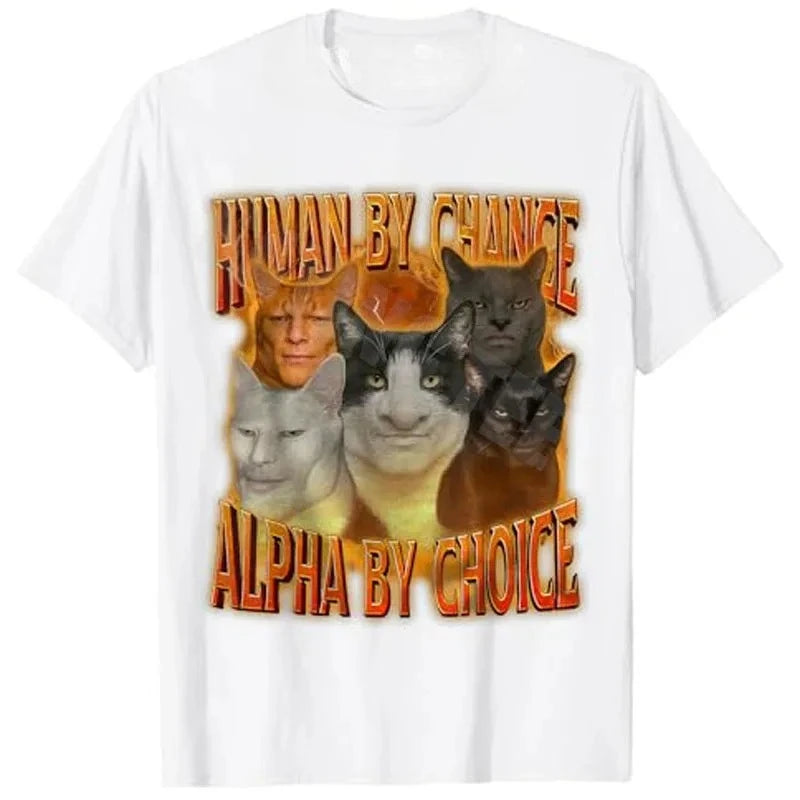 Human By Chance Alpha By Choice Tee