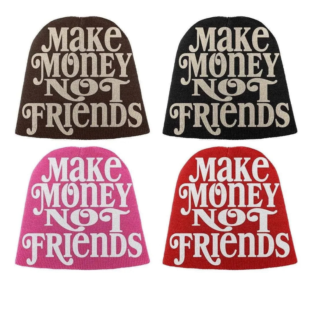Make Money Not Friends Beanie