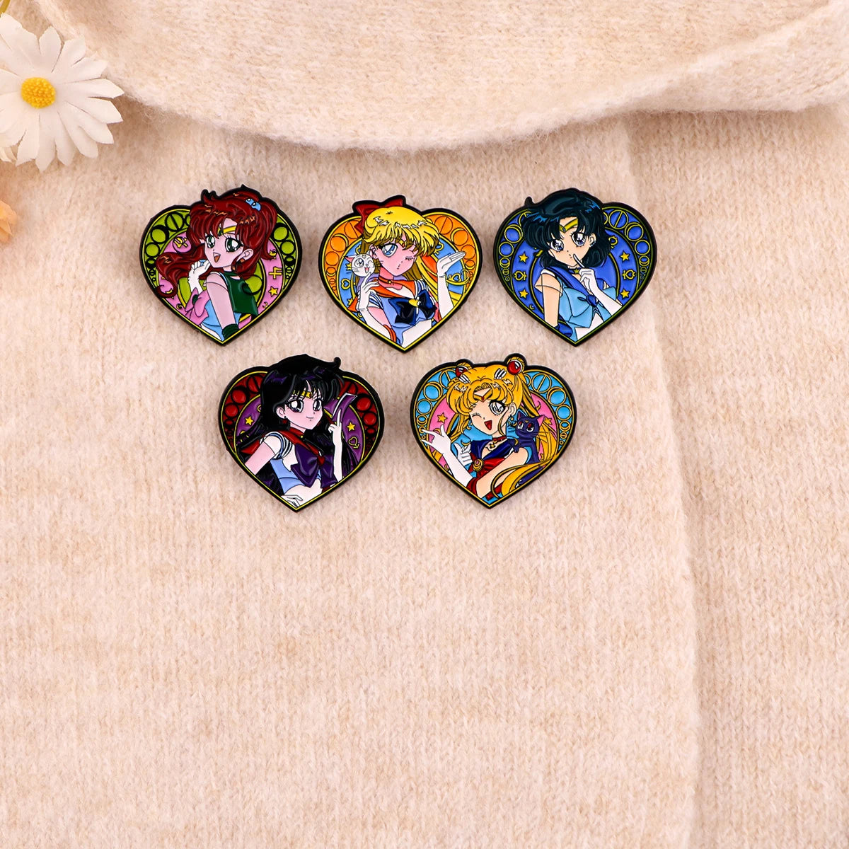 Sailor Scouts Pin