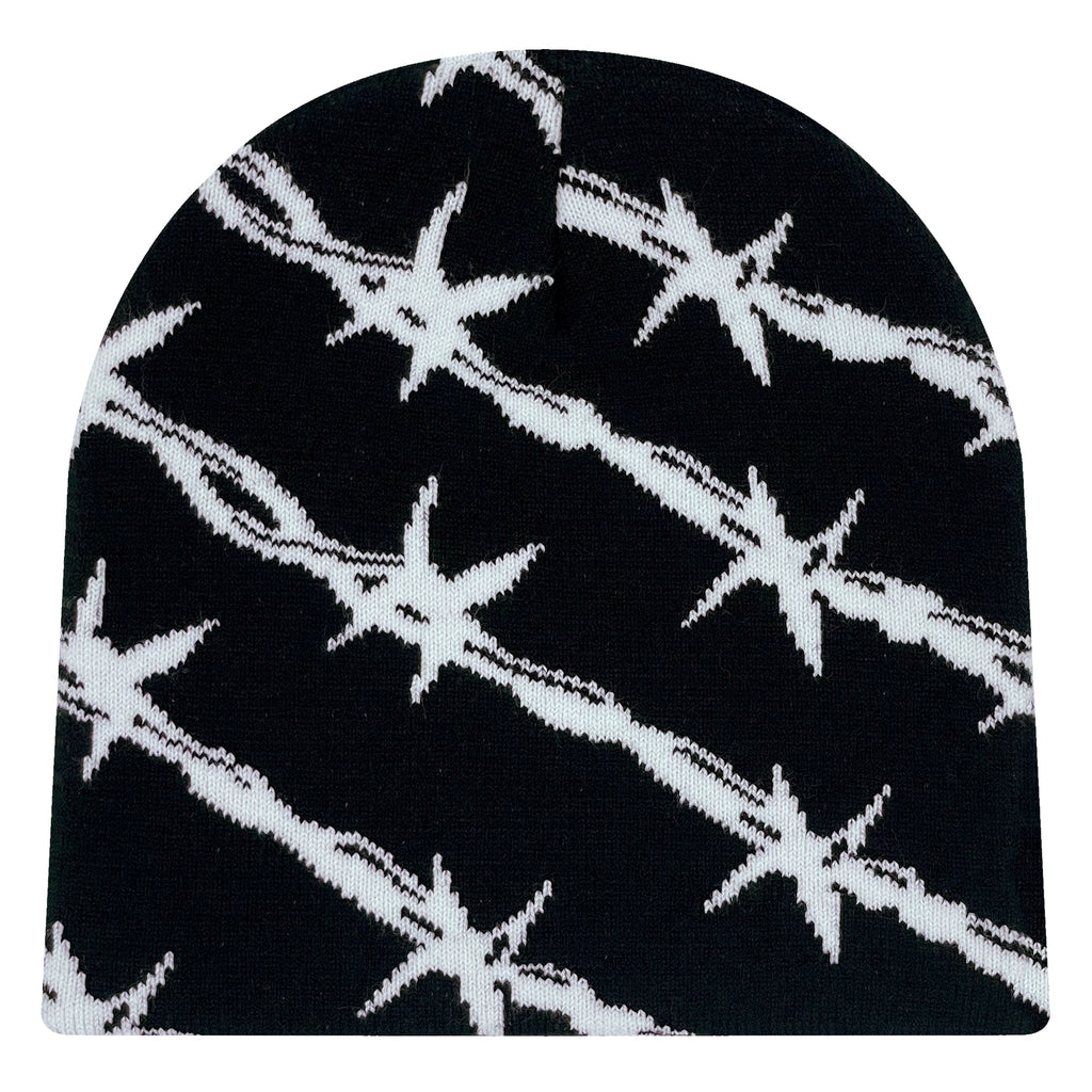 Knitted Barb Wire Beanie