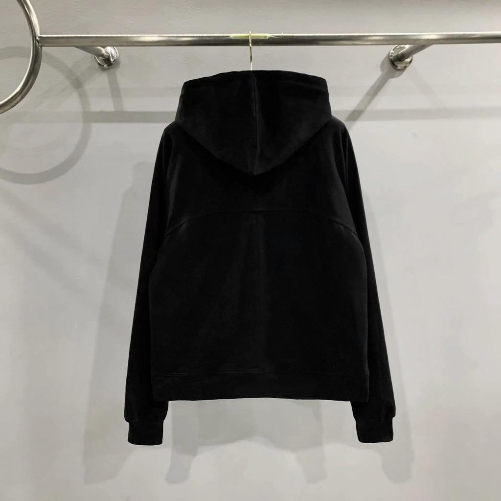 Long Drawstring Hoodie