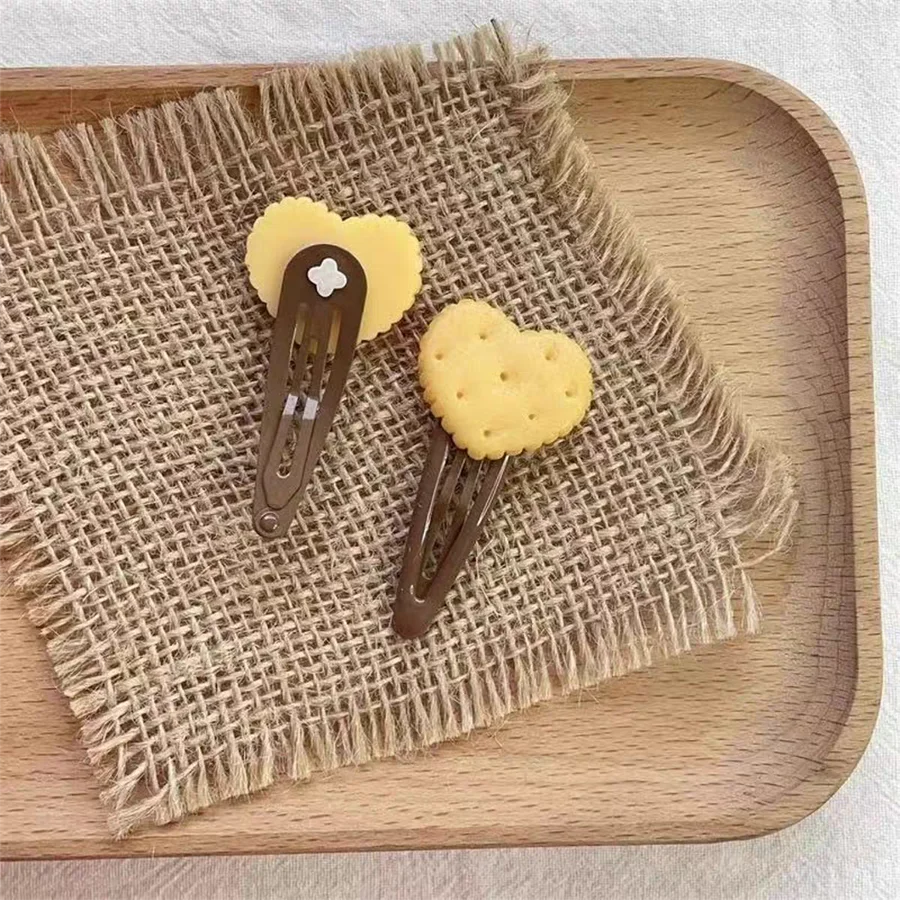 4PC Baked Cookies Hairpin