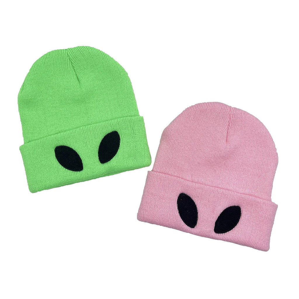 Alien Embroidered Beanie