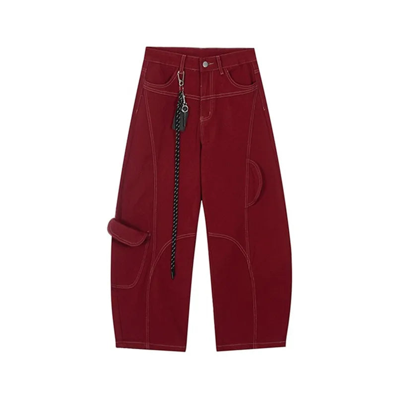 Japanese Structued Baggy Cargo Pants