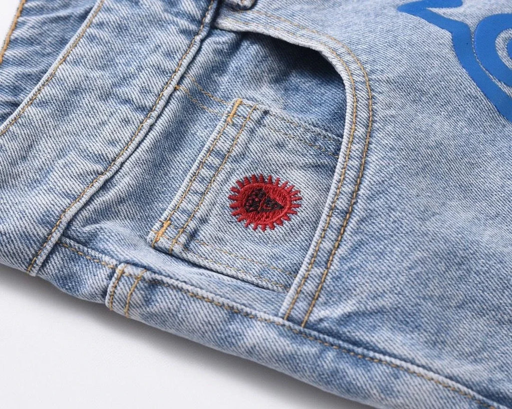 Ice Cream Denim Shorts
