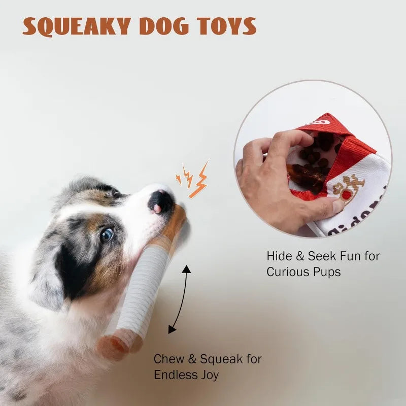 Cigarette Push Dog Toys