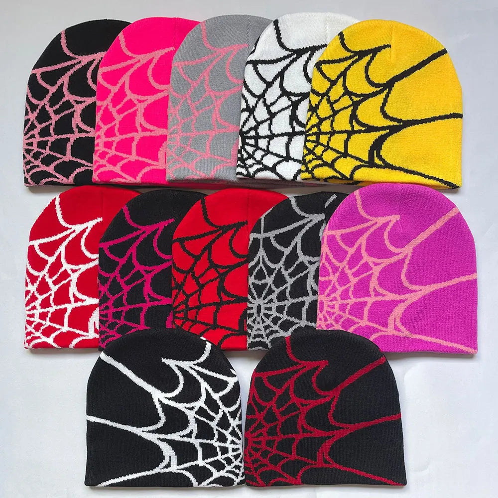 Spider Web Beanie
