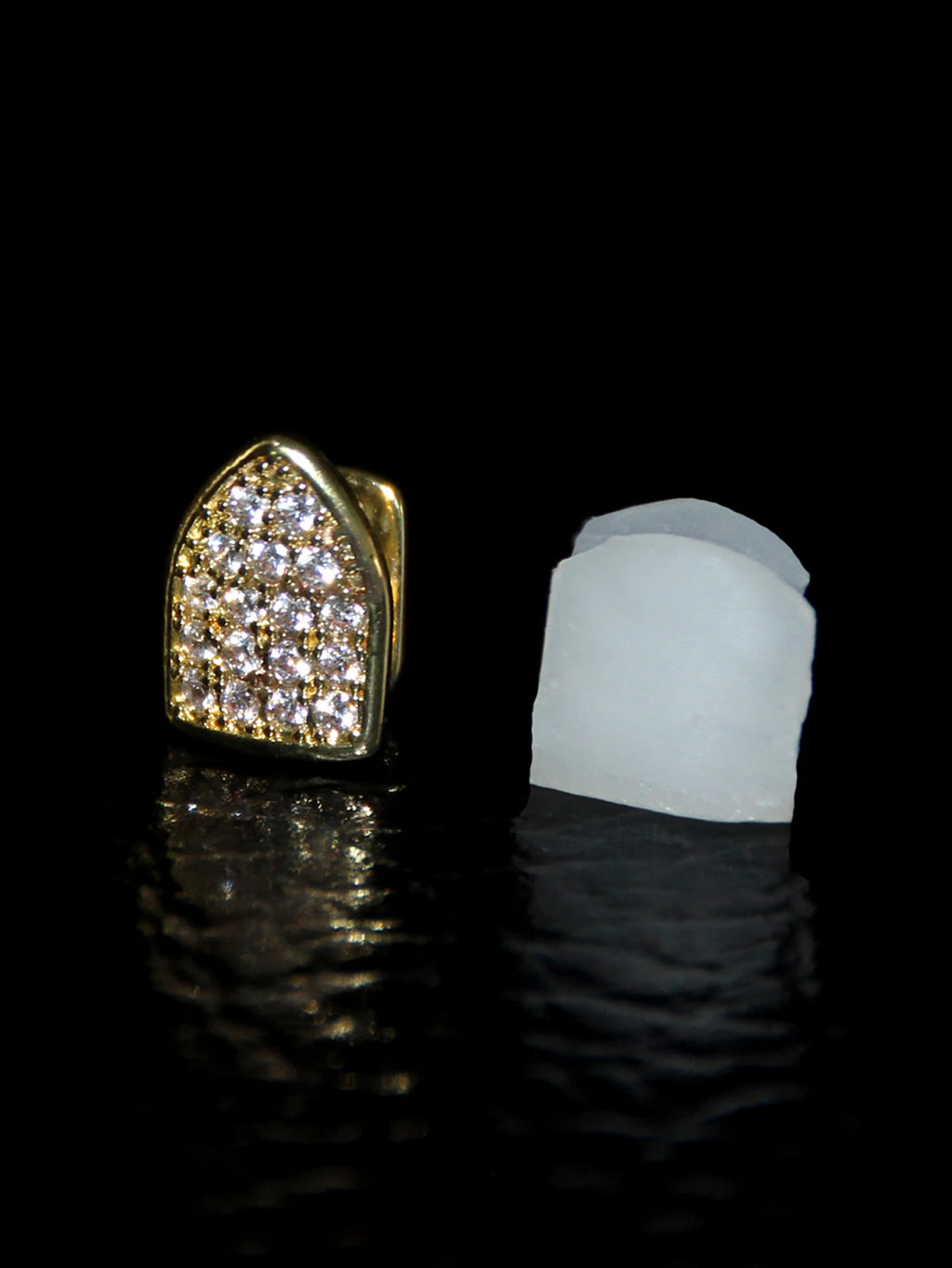 1pc Full Cubic Zircon Grillz Teeth Cap