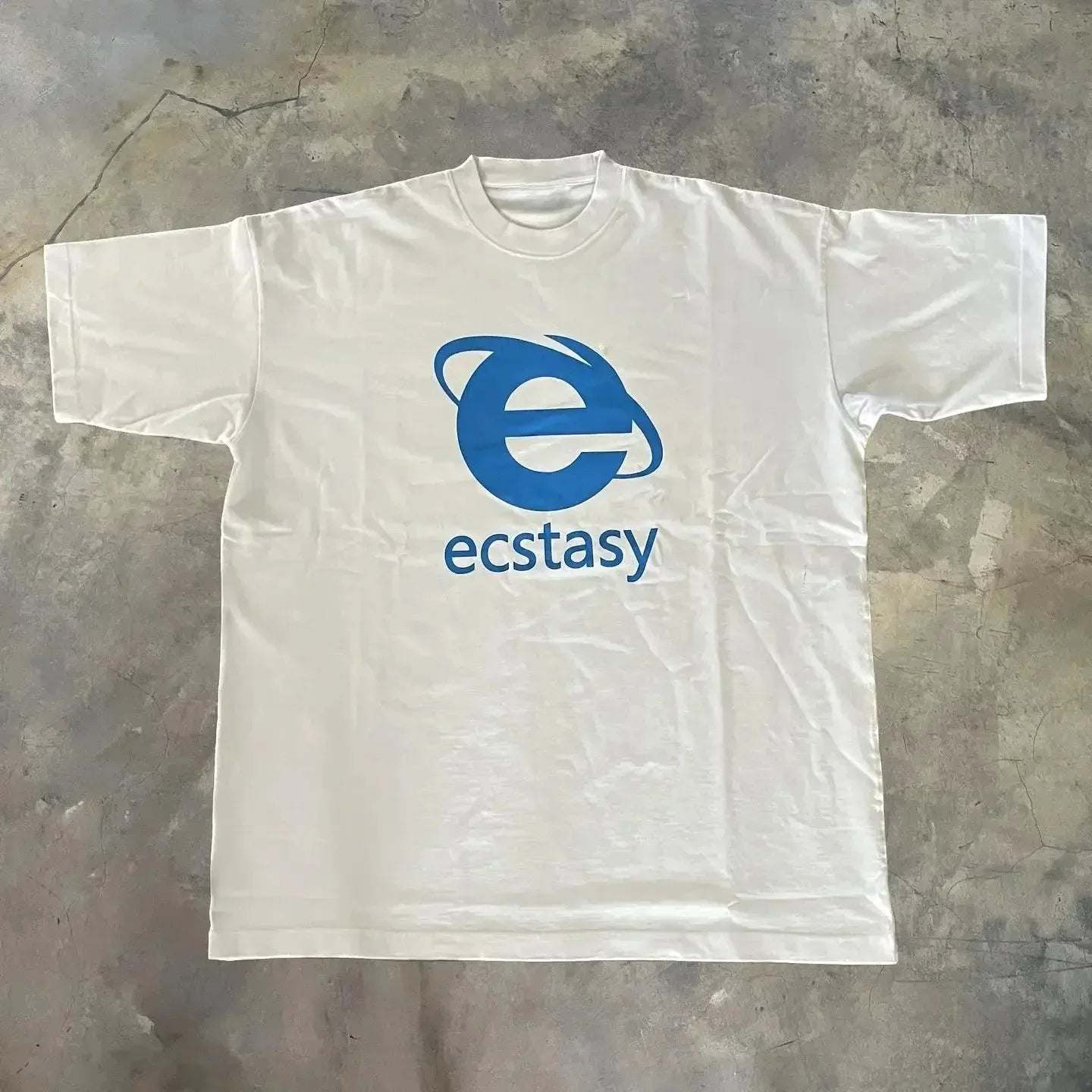Ecstasy Harajuku White T-shirt