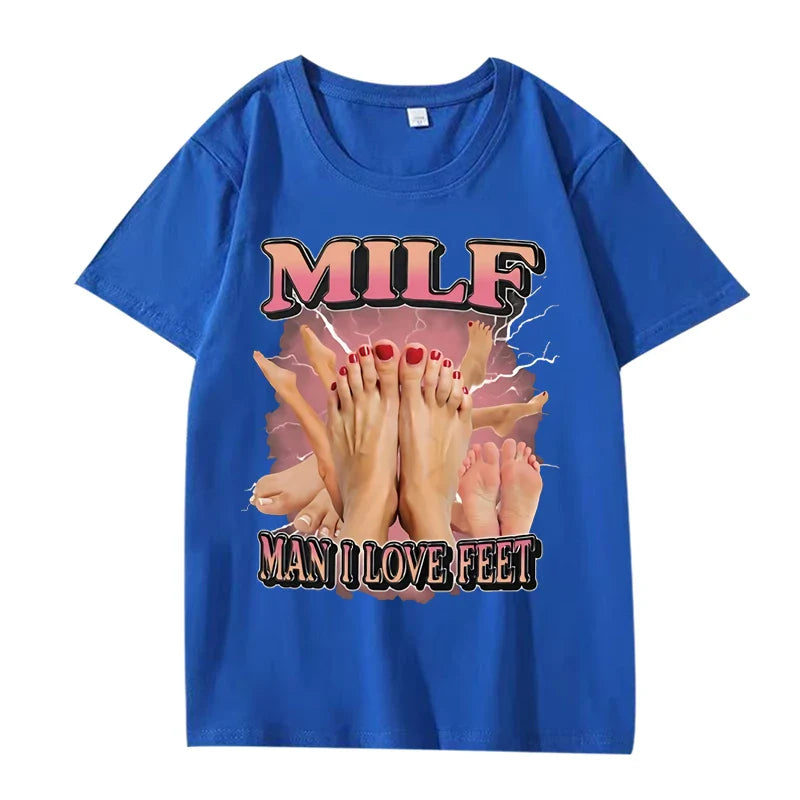 MILF Man I Love Feet Tee