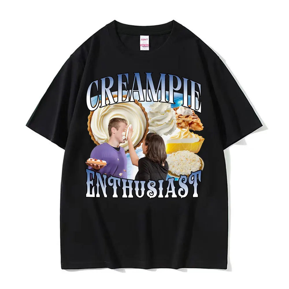 Cream Pie Enthusiast Tee