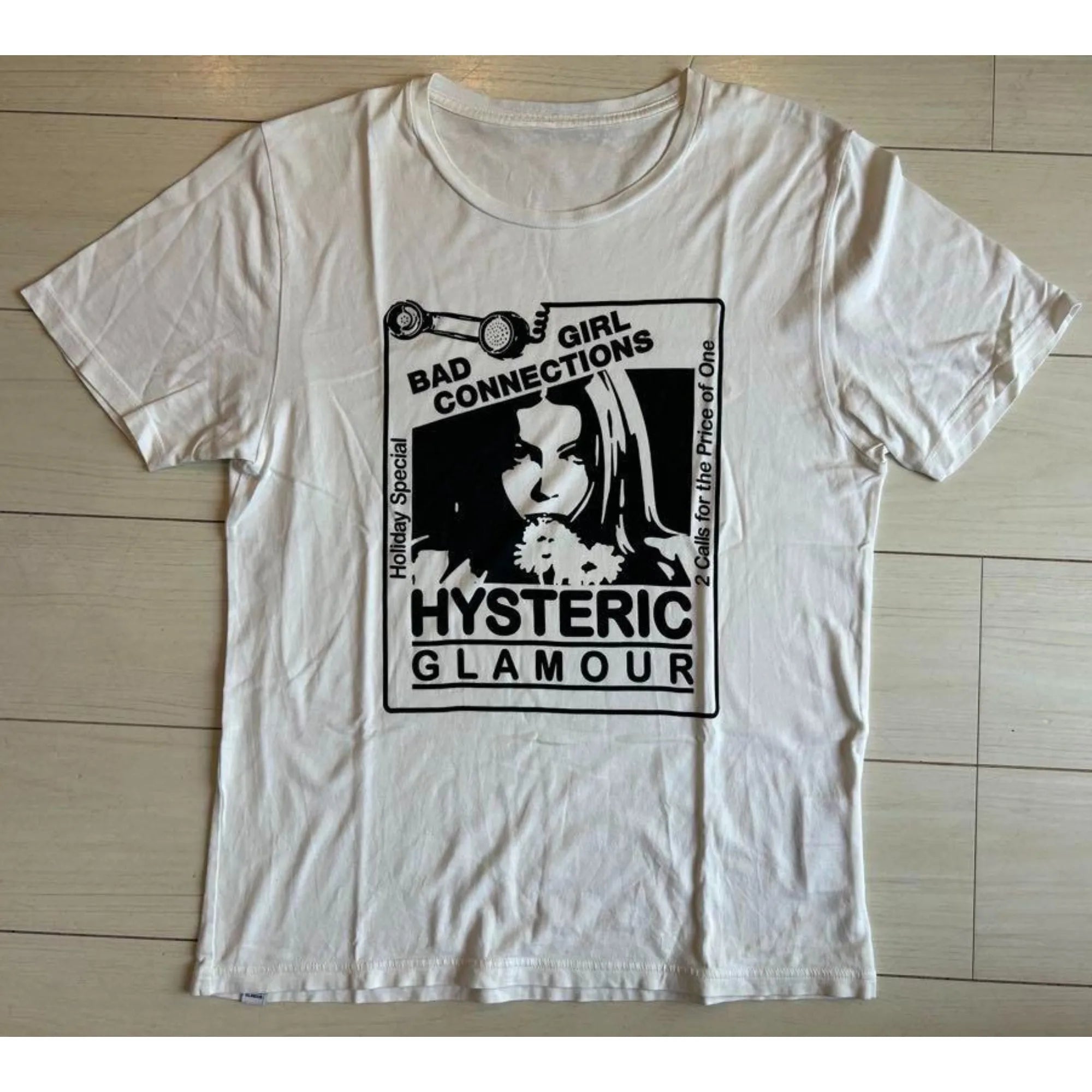 Hysteric Glamour 90s Retro Tee