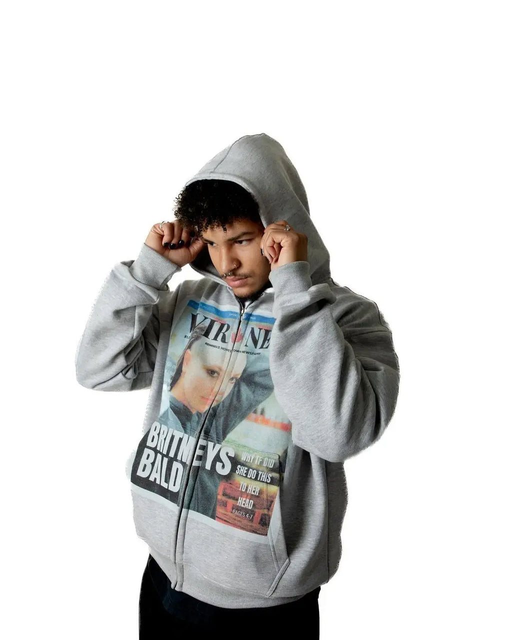 Lindsey Lohan Mugshot Hoodie