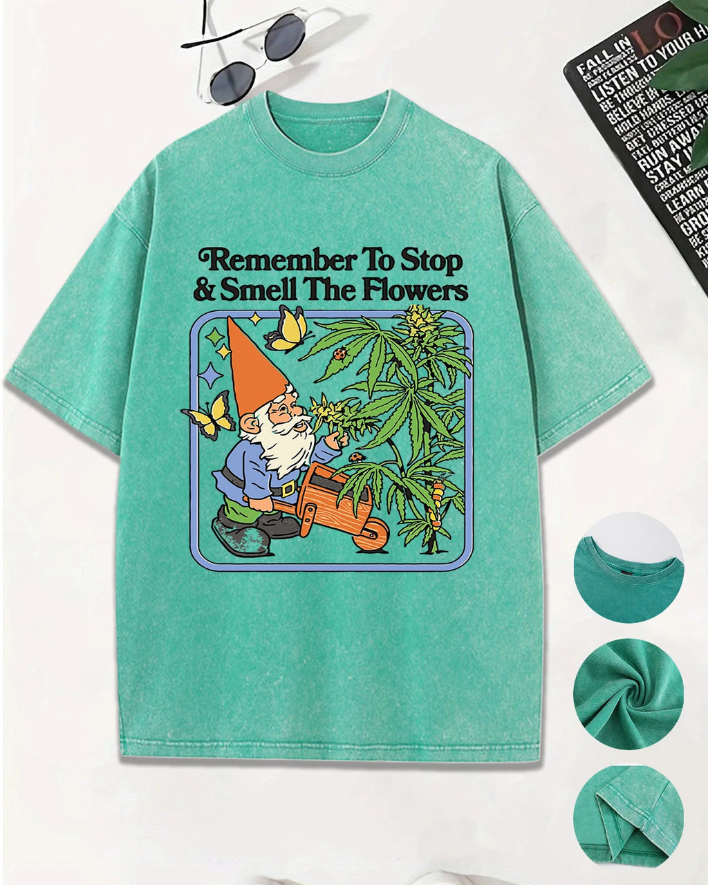 Remember To Stop & Smell The Flowers Tee
