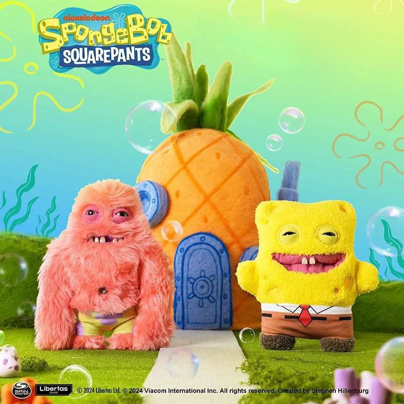 Ugly Spongebob Squarepants Patrick Star Keychain