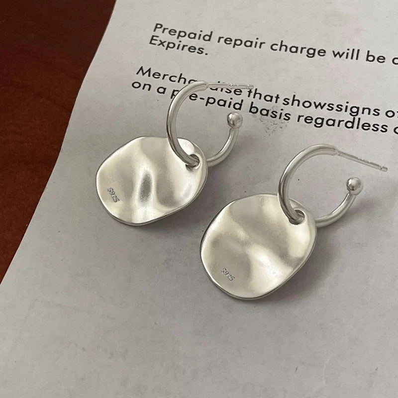 925 Sterling Silver Star Moon Earrings