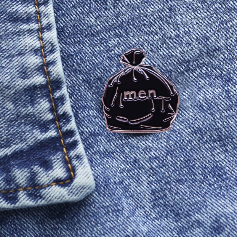 Men Are Trash Pin