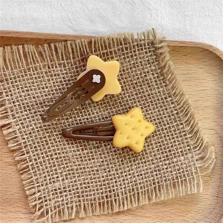 4PC Baked Cookies Hairpin