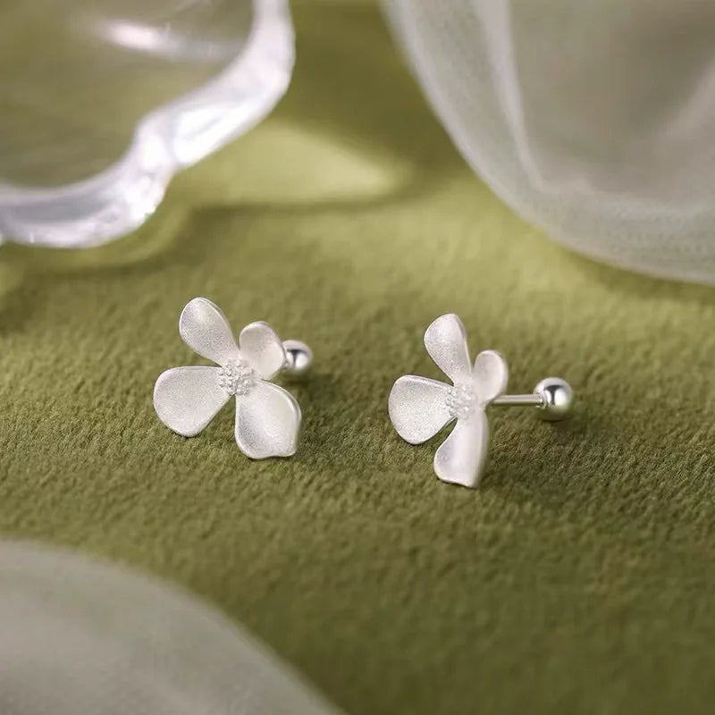 925 Sterling Silver Star Moon Earrings