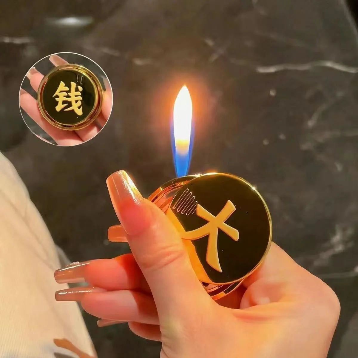 Unique Lighters Collection: Creative Personalized Butane Gas Lighters Special Gifts for Friends