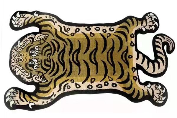 Large Tibetan Tiger Rug 150 x 90cm