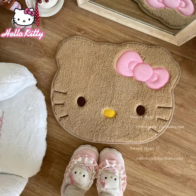 50-60cm Extra Large Fluffy Hello Kitty Rug