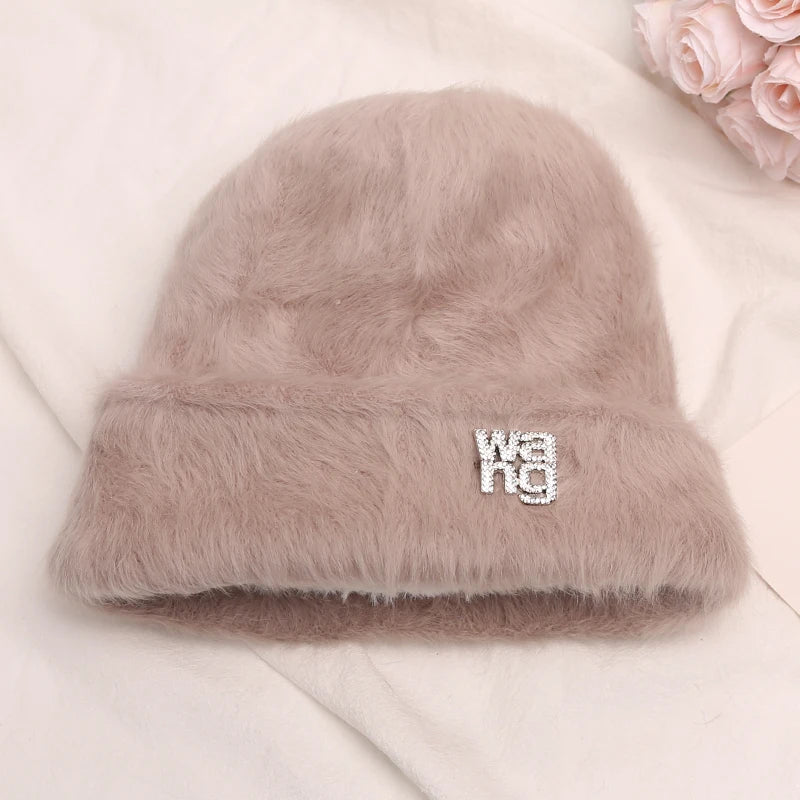 Rabbit Fur Beanies