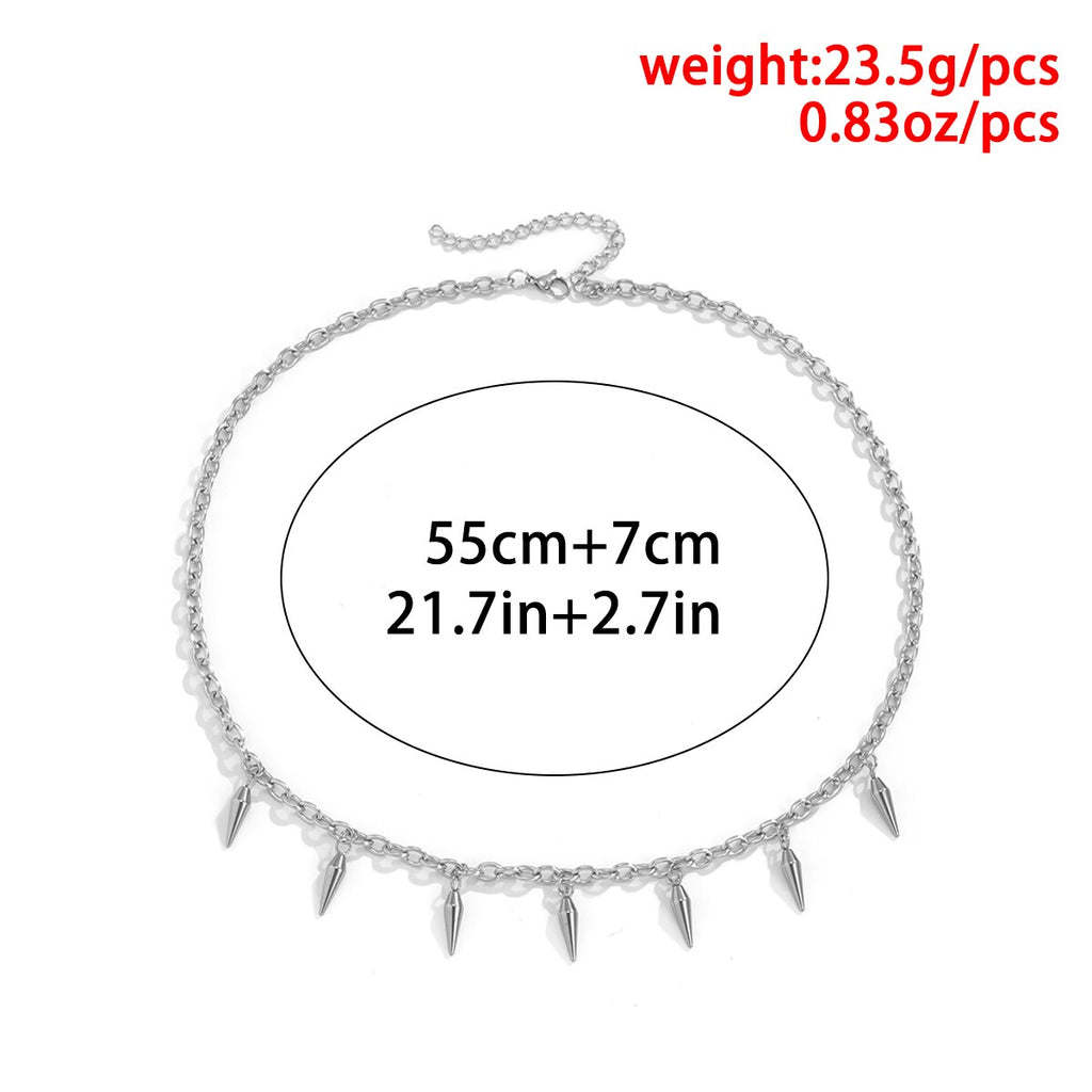 Stainless Steel Spiked Chain