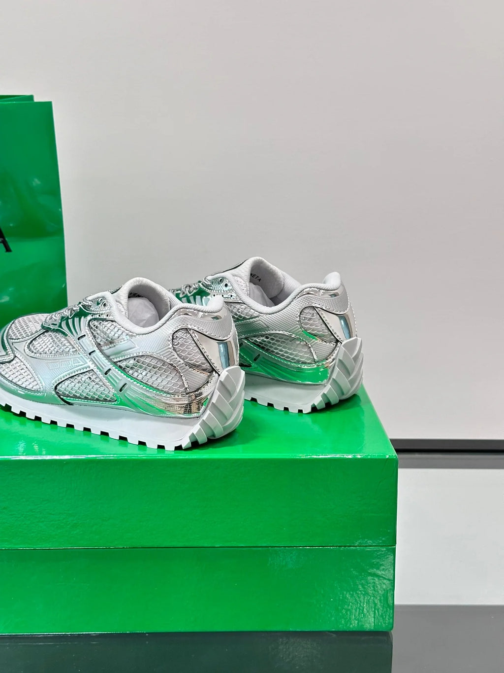 Orbit Metallic Sneakers