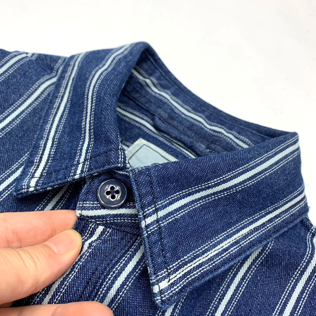Japanese Heavy Thick Pure Cotton Work Shirt