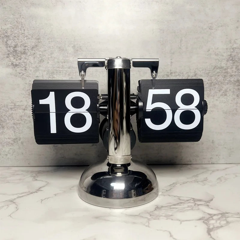 MCM Flip Mechanical Table Clock