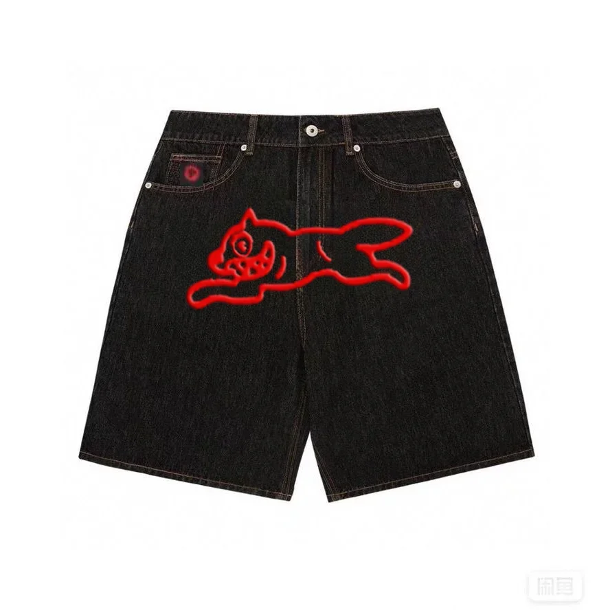 Ice Cream Denim Shorts