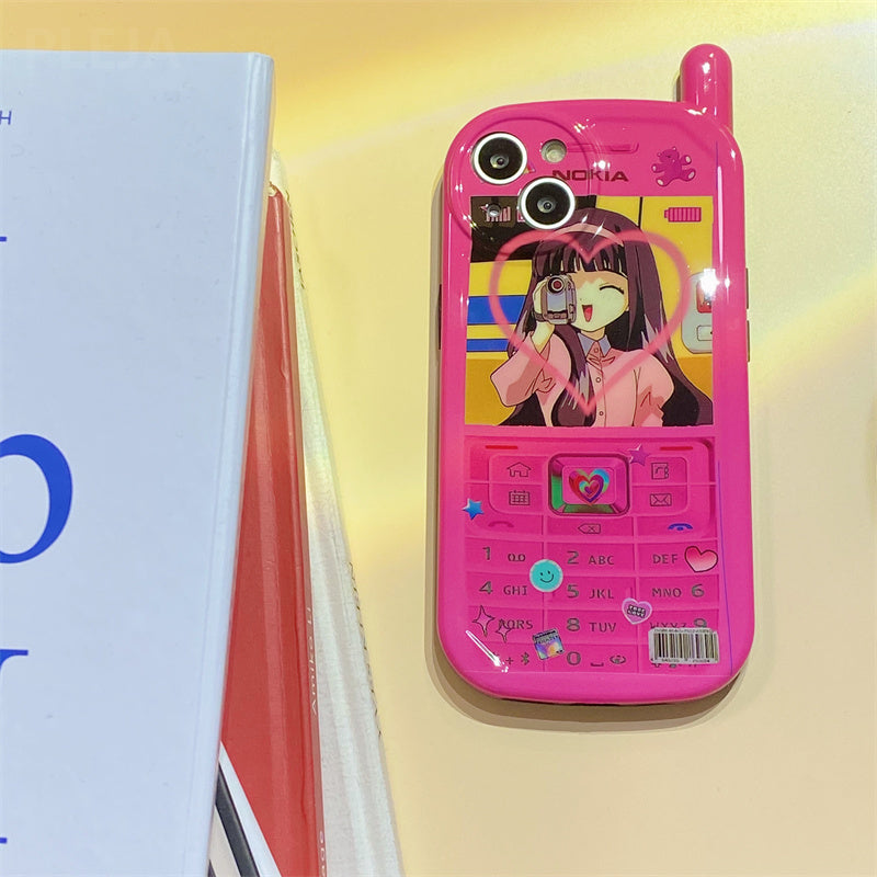Anime Brick iPhone Case