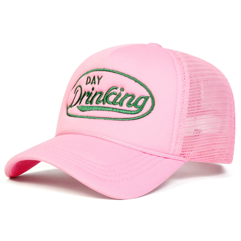DAY DRINKING Embroidered Baseball Cap