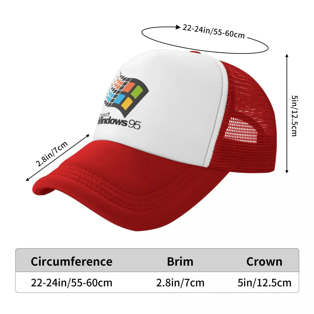 Windows 95 Trucker Hat