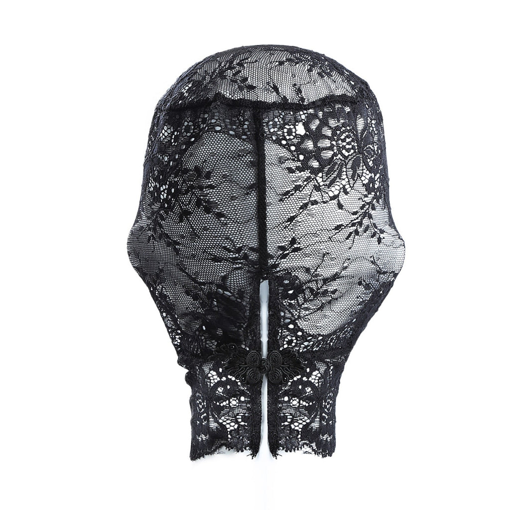 Black Laced Mask