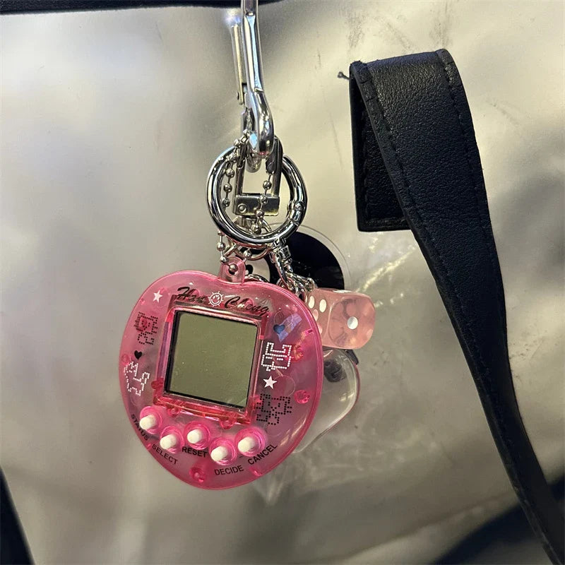 Tamagachi Charm Keychain
