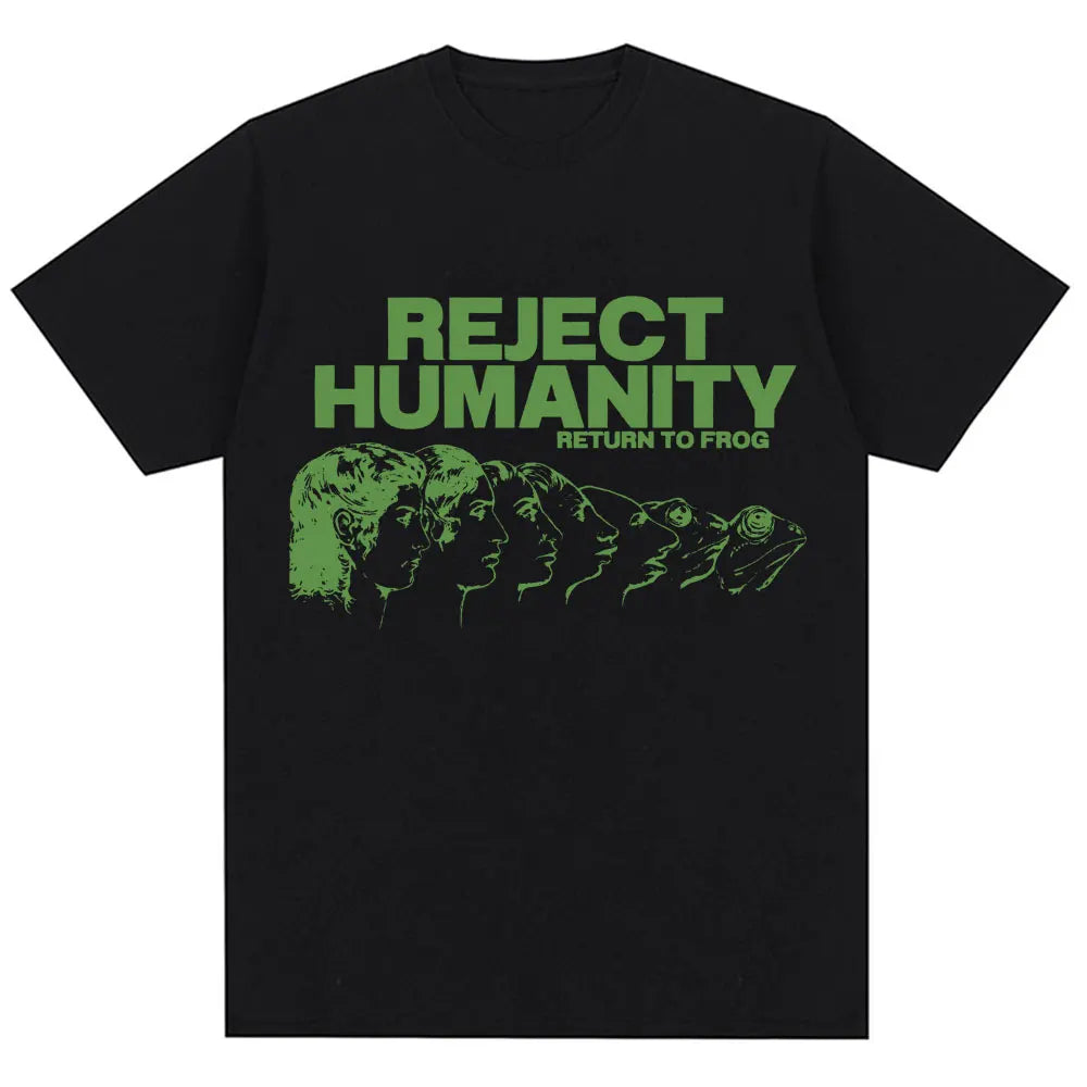 Reject Humanity Return To Frog Tee