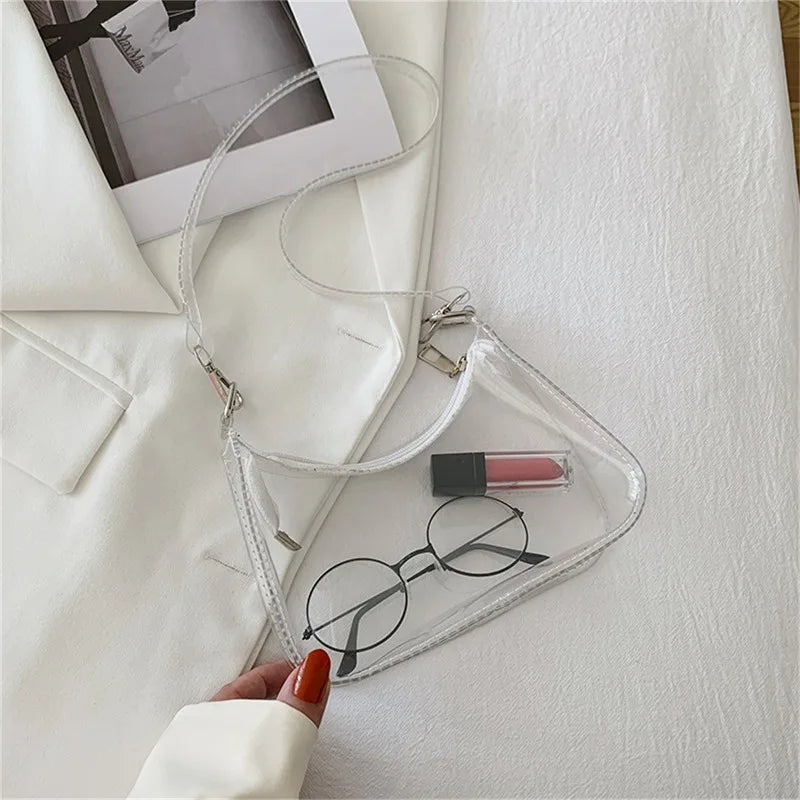 Clear Jelly Shoulder Bag
