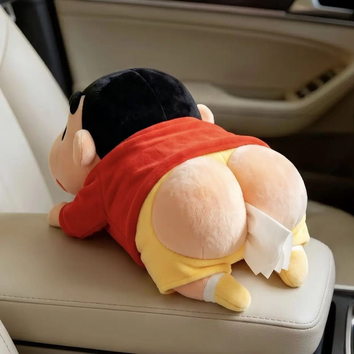Shin Chan Butt Tissue Box