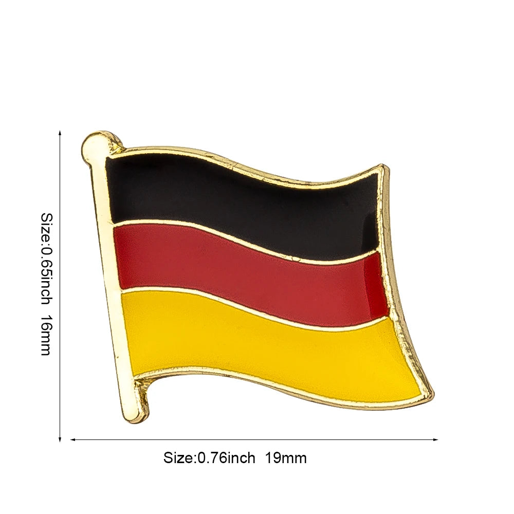Countries Flag Lapel Pin