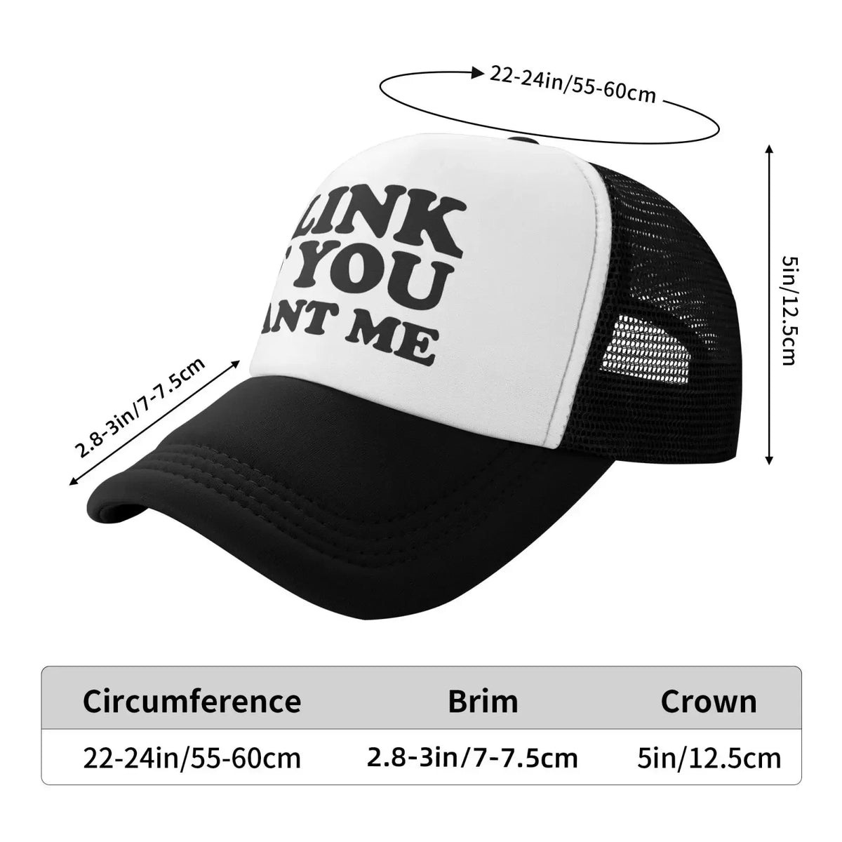 Blink IF You Want ME Trucker Hat