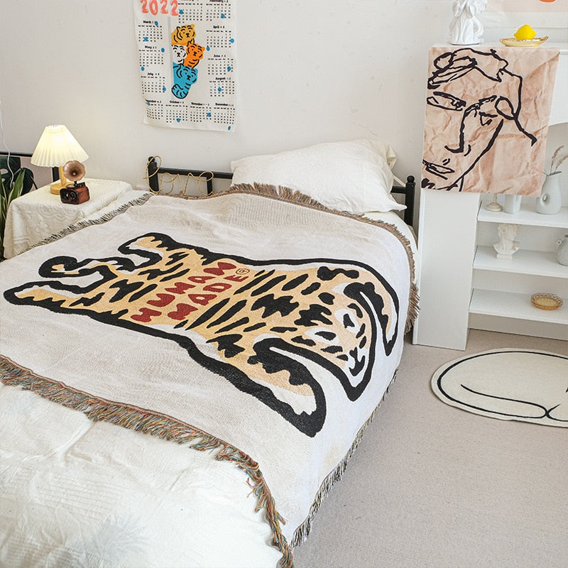 Human Made Tiger Throw Blanket