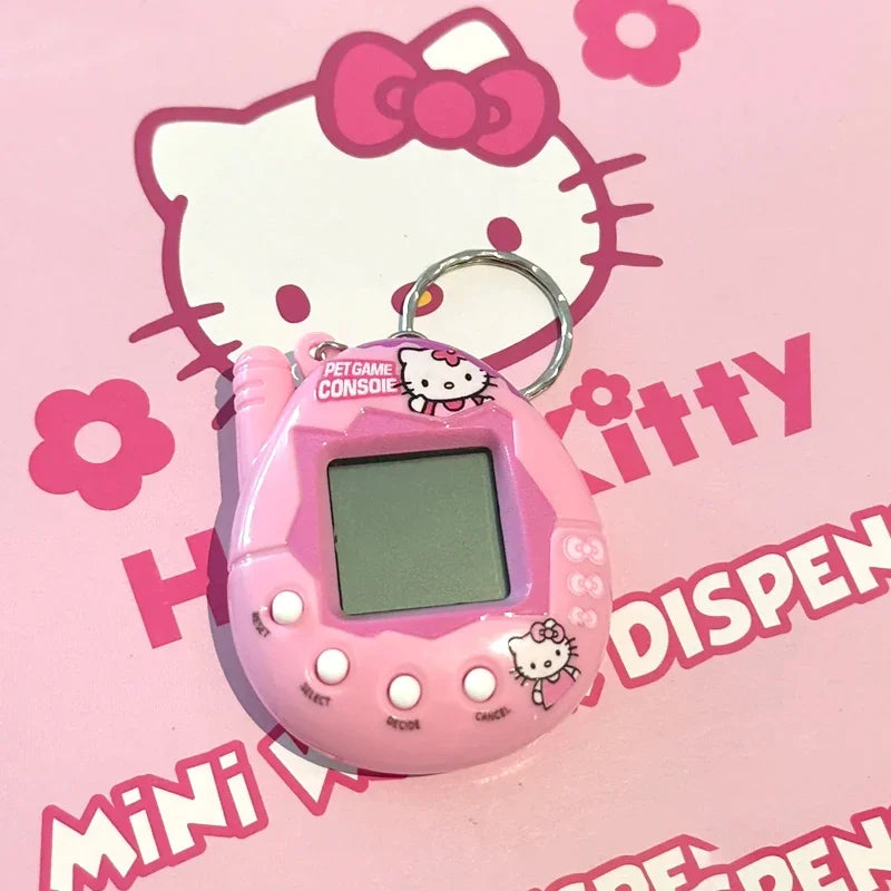 Hello Kitty Tamagotchi Keychain