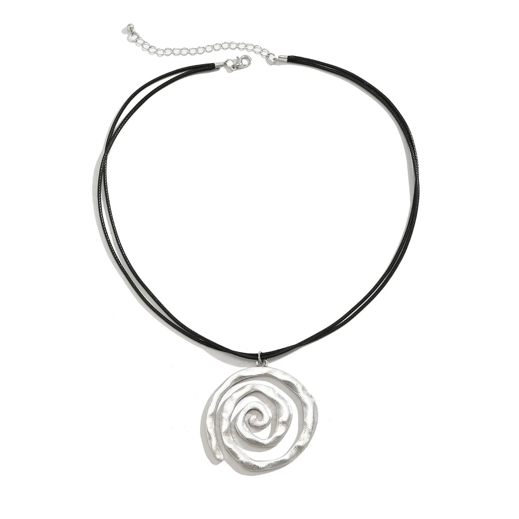 Spiral Conch Pendant Necklace