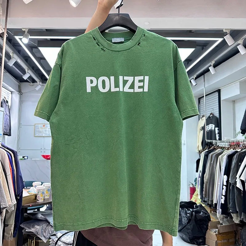 Heavy Cotton Polizei Shirt